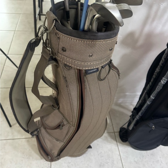 Izzo golf cart bag with shoulder strap and club dividers . - Picture 9 of 9